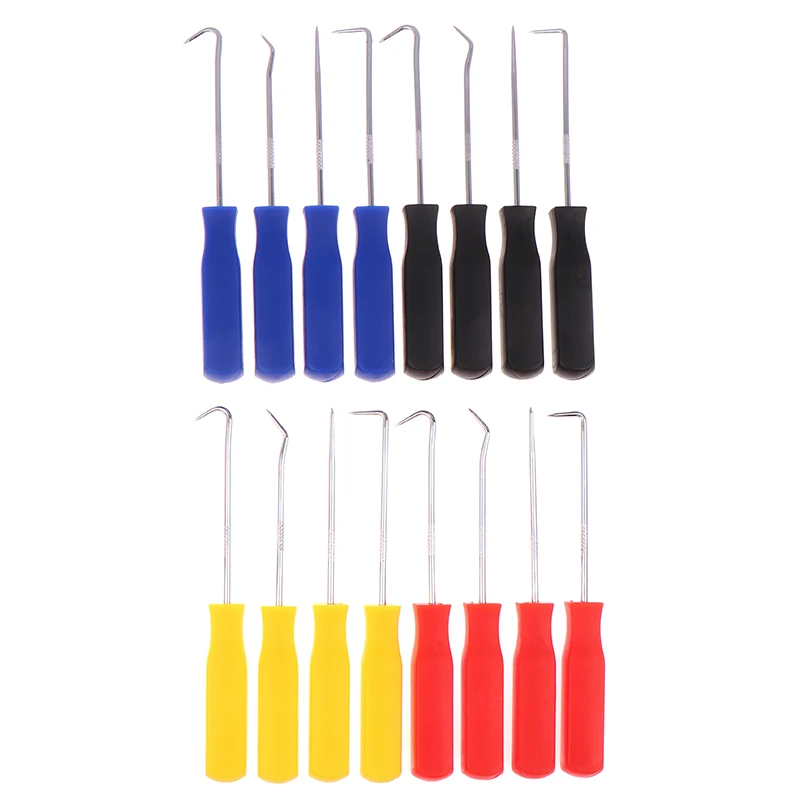 

4Pcs Car Vehicle Oil Seal Screwdrivers Set O-Ring Seal Gasket Puller Remover Pick Hooks Tool Sealing Repair Tools Kit