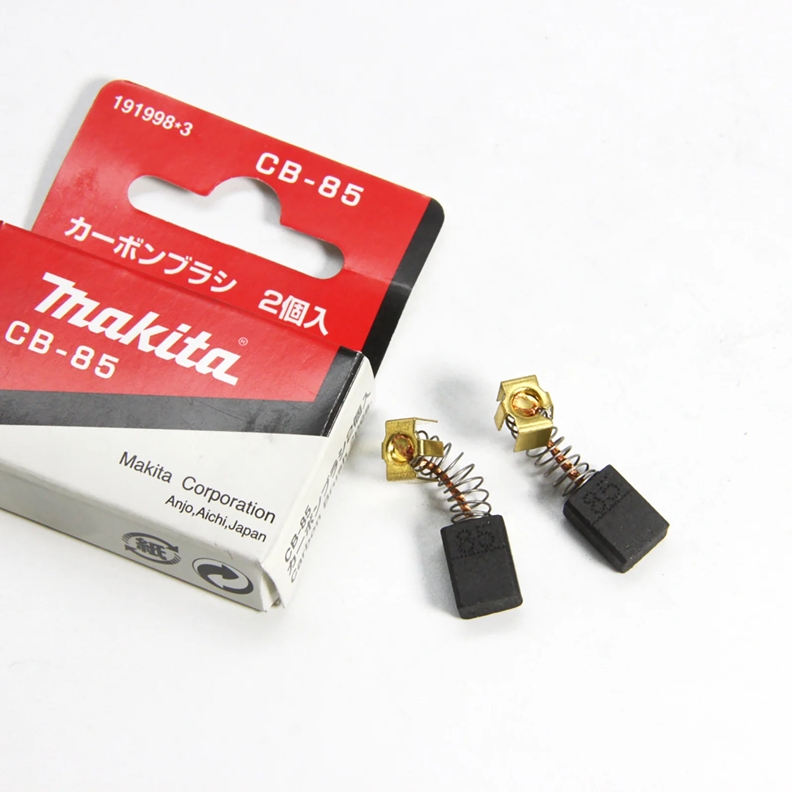 Imagem -03 - Original Makita Escovas de Carbono Peças de Reposição para Ferramentas Elétricas Makita Brocas Moedores Serras Plaças Martelos Cb440 Cb325 Cb419