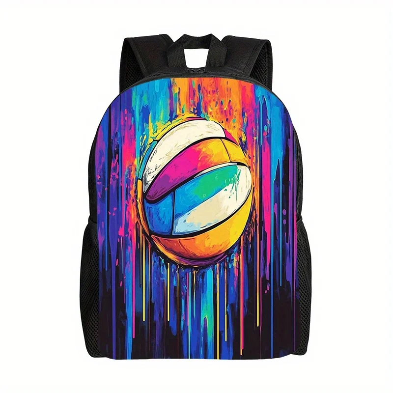 

Рюкзак с 2D-печатью и волейбольным дизайном — вместительный, легкий рюкзак с принтом «Чайная вечеринка»