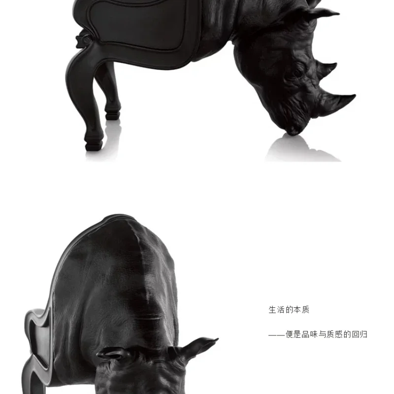 Bắc Âu Sáng Tạo Ghế Thiết Kế Nội Thất BYung Skkende I Thủy Tinh Ghế Trưởng Phòng Đoán Đoán Động Vật Hình Ghế