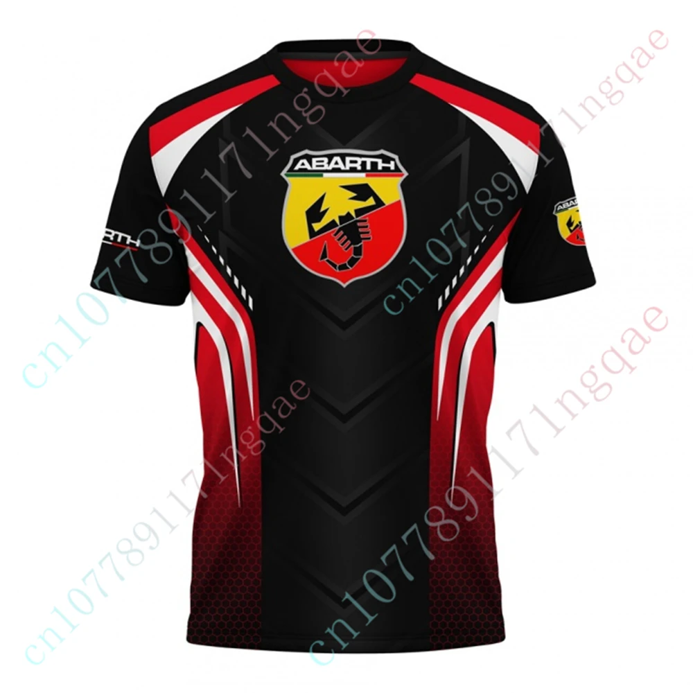 

Abarth T Shirt For Men Women Harajuku Short Sleeve Top Casual Oversized T-shirt Unisex Clothing Anime T-shirts Custom Logo