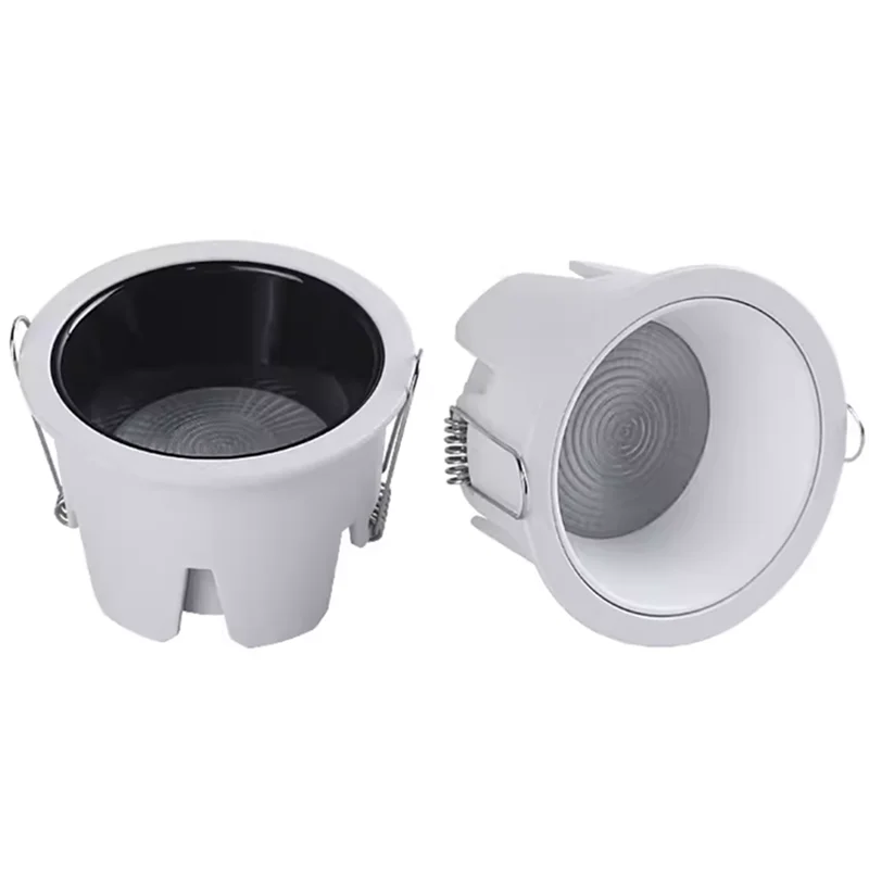 Embedded Anti Glare LED Downlights 7W 9W 12W 15W 20W 24W 30W 36W CRI 98 Dimmable COB Ceiling Lamp Spot Lights AC90-260V For Home