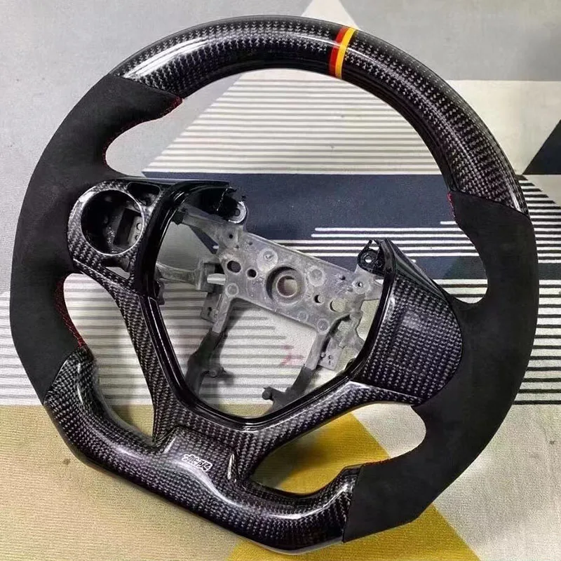 Aroham Customize Carbon Fiber Racing Steering Wheel For Honda Civic 9 2012 2013 2014 2015 2016