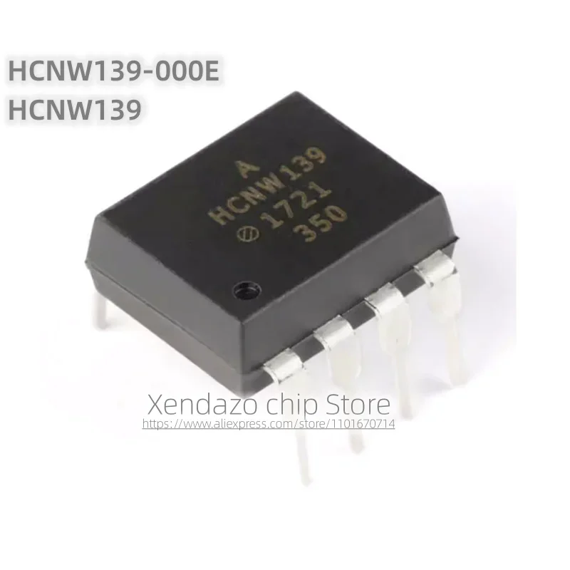 10pcs/lot HCNW139-000E HCNW139 DIP-8 package Original genuine Optocoupler chip
