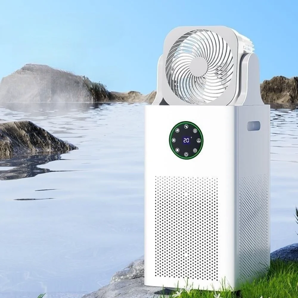 3-in-1 Smart Air Purifier Humidifier and Combo New Trending for Home Babyroom Salon Office with Remote Controller