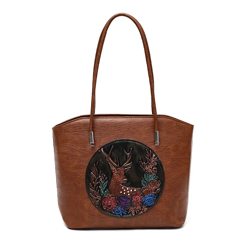 

Chic Minimalist Designer Diaper Bag For Women Elegant Leather Crossbody Tote Large Capacity Stylish Shoulder Bag For Ladies