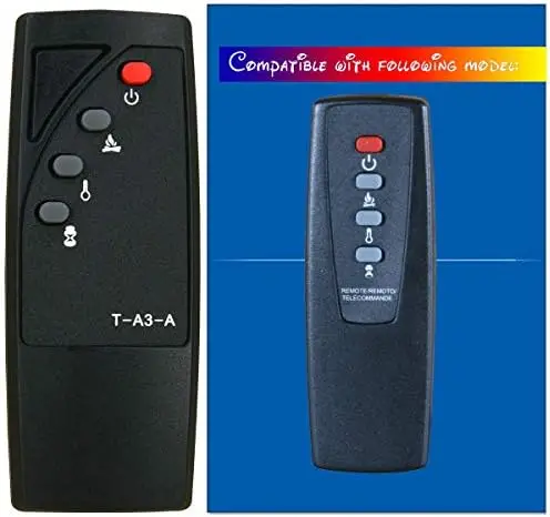 

Сменный нагревательный элемент для электрического камина ClassicFlame - совместимая модель с инфракрасным пультом дистанционного управления