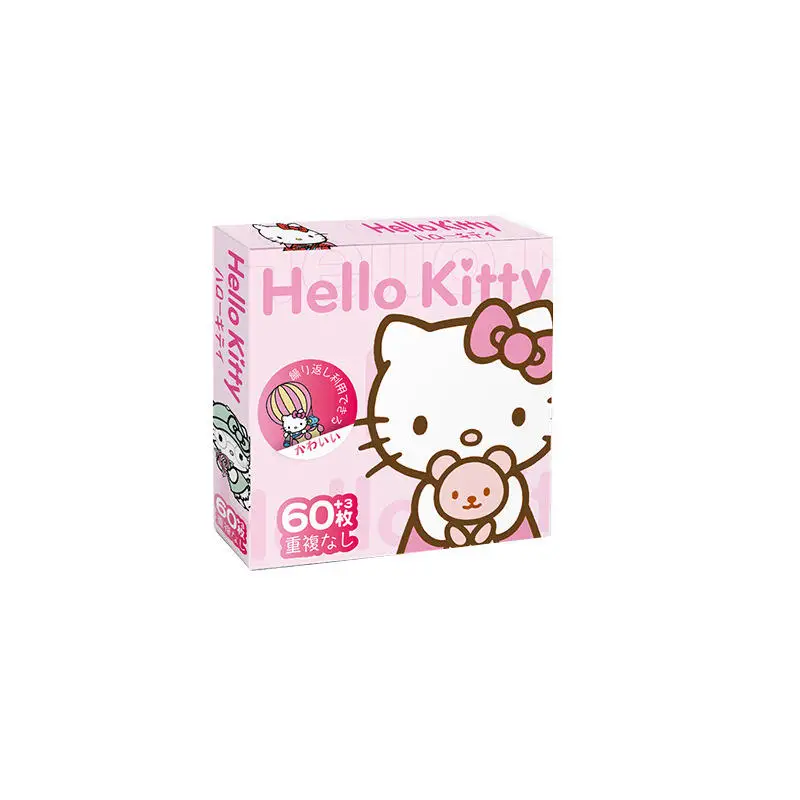 Sanrio Hellokitty pegatinas de caja Kawaii dibujos animados Diy Kt decoración de cuenta de mano pegatinas de taza de agua conjunto creativo regalos para niños