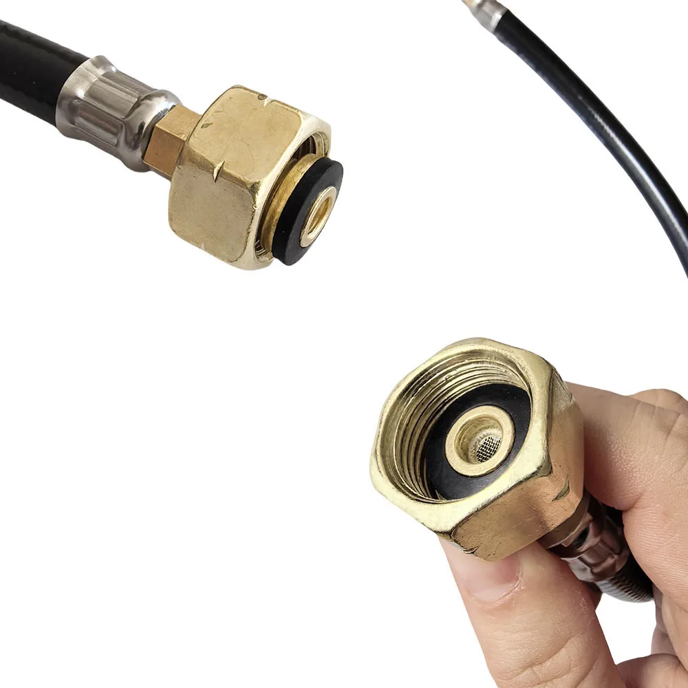 محول تعبئة الغاز صمام التضخم اسطوانة خزان الغاز ملء موصل مانعة للتسرب المطاط أنبوب تعبئة الغاز موقد غاز محمول #5