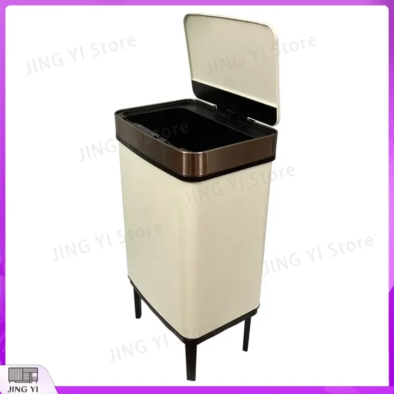 Smart Sensor Trash Can Automatic Lid Waste Bin Touchless Garbage Can for Kitchen Bathroom Bedroom Home Office Modern Design
