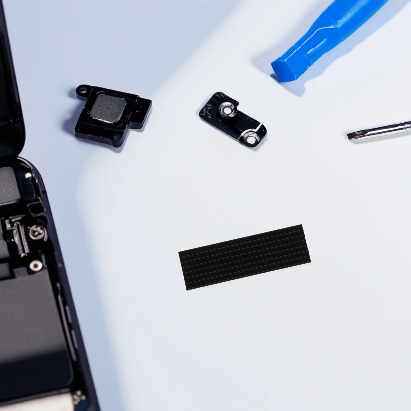 

1 set Ssd Heat Sink With Thermal Pad For Laptop Computer Aluminum Alloy Cooling Hardware Set Heat Dissipation Silent Easy