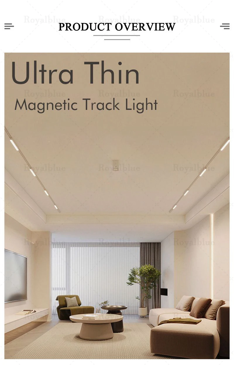 Ultra Thin Magnetic Track Light Super Slim Surface Ceiling Embedded LED  Flexible Magnet Spotlight Fixture Lamp Living Room Home - AliExpress, image size:800x1249