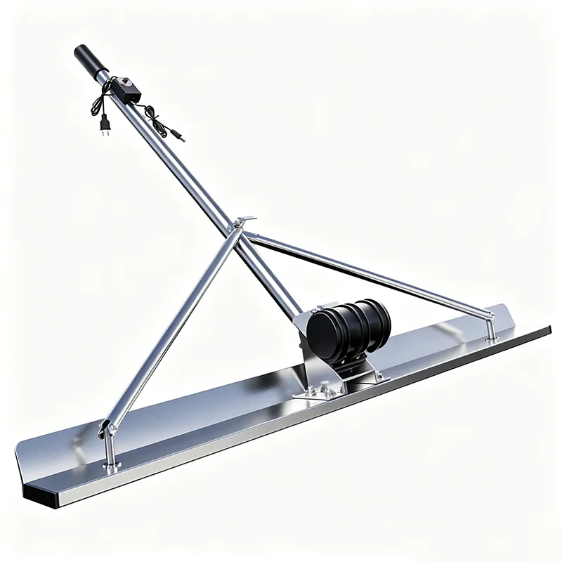 Adjustable speed electric concrete floor leveler, stainless steel, high frequency vibration