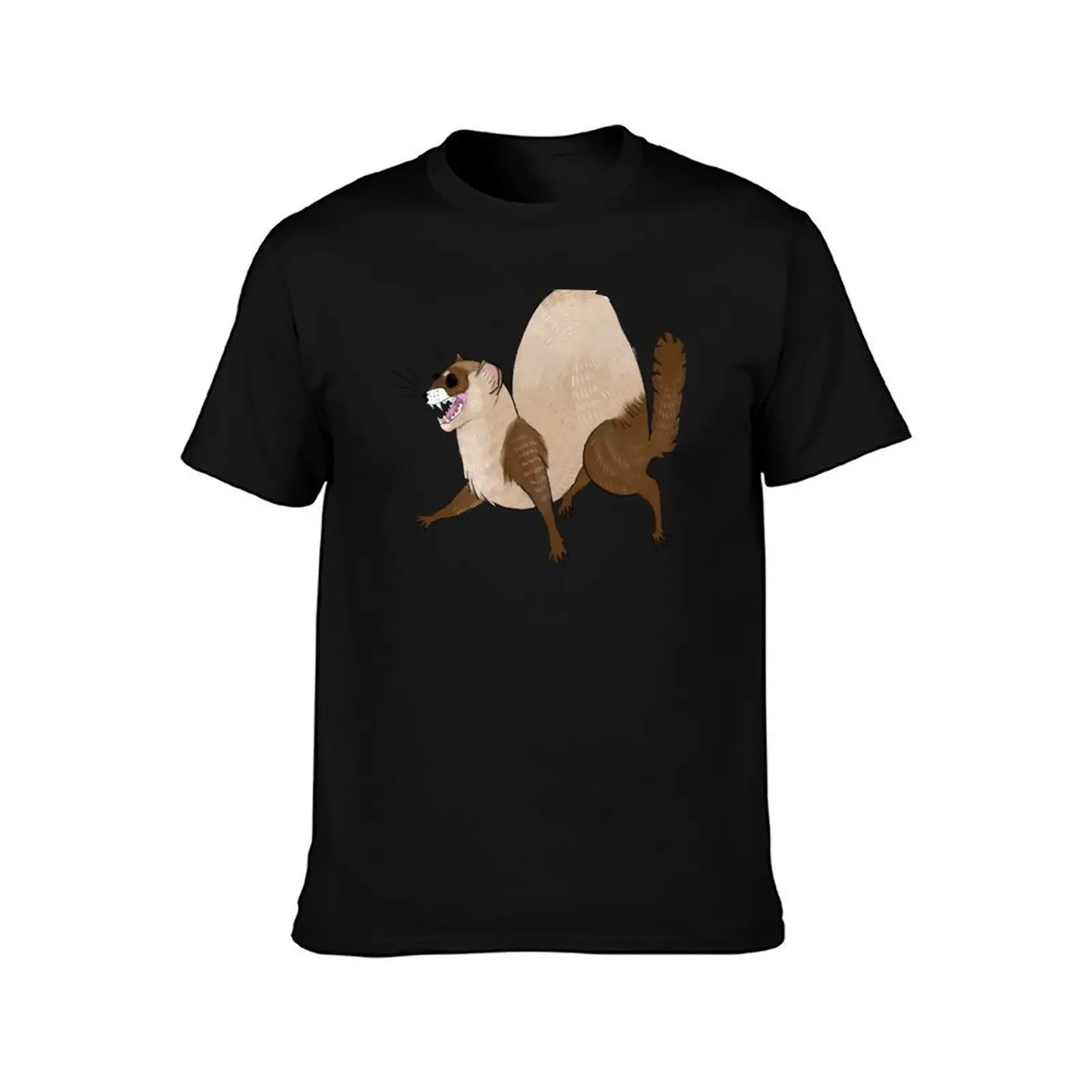 CHOCOLATE FERRET T-Shirt man t shirt graphic t shirt custom print T-Shirt