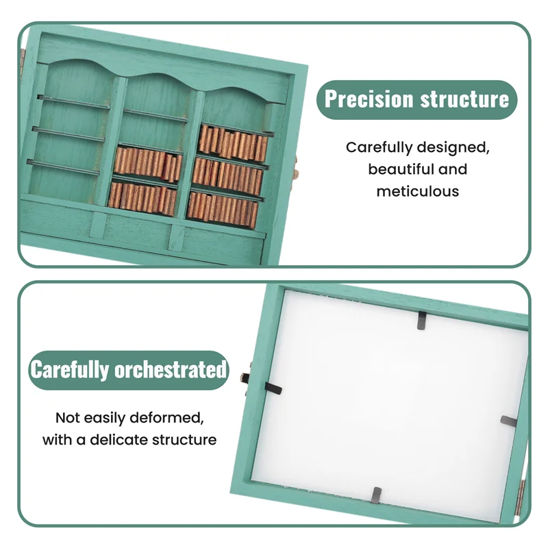 ลดราคา-ของตกแต่งชั้นวางหนังสือจิ๋ว หนังสือจิ๋ว ของขวัญสำหรับผู้ที่มีความวิตกกังวล ตกแต่งห้องนั่งเล่นและสำนักงาน