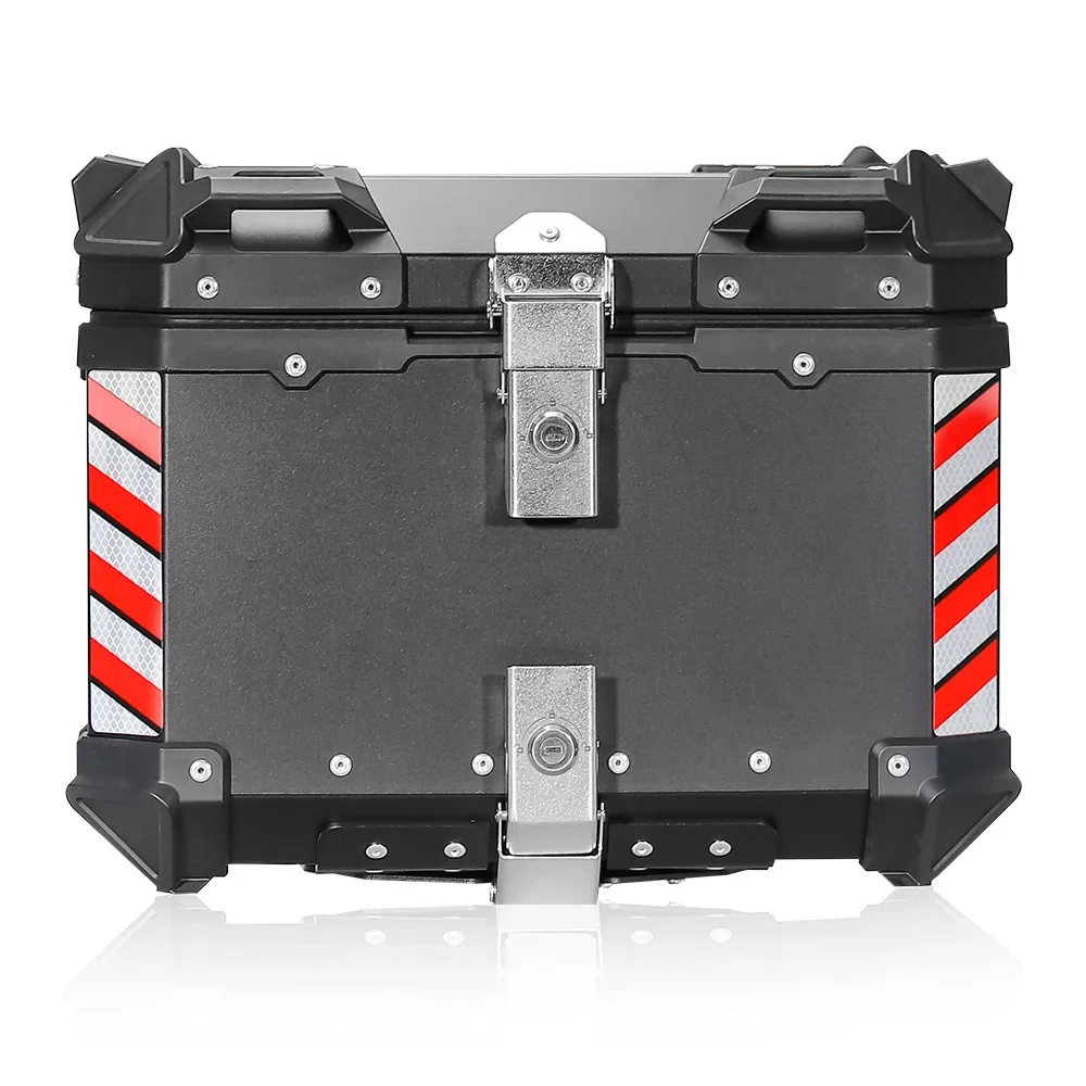 X-Series 35L/45L/55L/65L Motorcycle Trunk Luggage Box Aluminium Waterproof Top Case Storage Top Box Motorcycle Tail Box