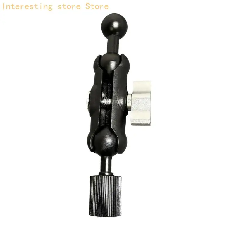 Telefonhalter-Gelenkadapter mit 17-mm-Kugelkopfgröße, Metall-Verriegelungsknopf-Anschluss für – Detail 4