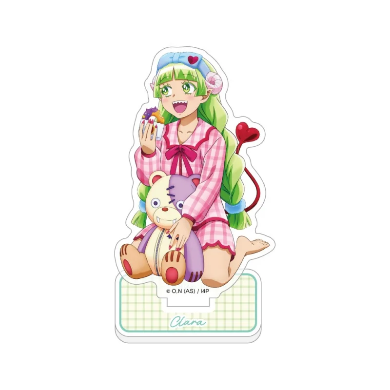 Anime Welcome to Demon School! Iruma-kun Suzuki Iruma Asmodeus Alice 15cm Acrylic Stand Figure Keychain Desktop Ornament