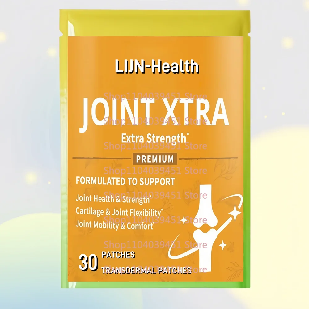

30 Patches Joint Support Transdermal Patches Formula with Triple Joint Strength - Glucosamine, Chondroitin, Turmeric, MSM
