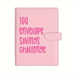 100 Envelopes Money Saving Challenge Budget Binder Password Lock Money Saver For Cash Cost Expense Organizer Notebook Binder