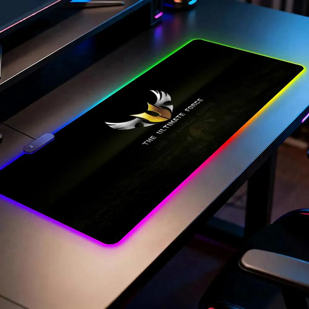 

TUF Gaming Cool Logo Mouse Pad RGB Gaming Mouse Pad Desk Mat HD Gamer Large LED Light XXL MousePads