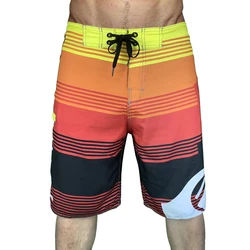 Men's Board Swimming Shorts Trendy De Bain Homme Bermuda Water Beach Shorts Quick Drying Pants Hawaiian Beach Vacation Wear