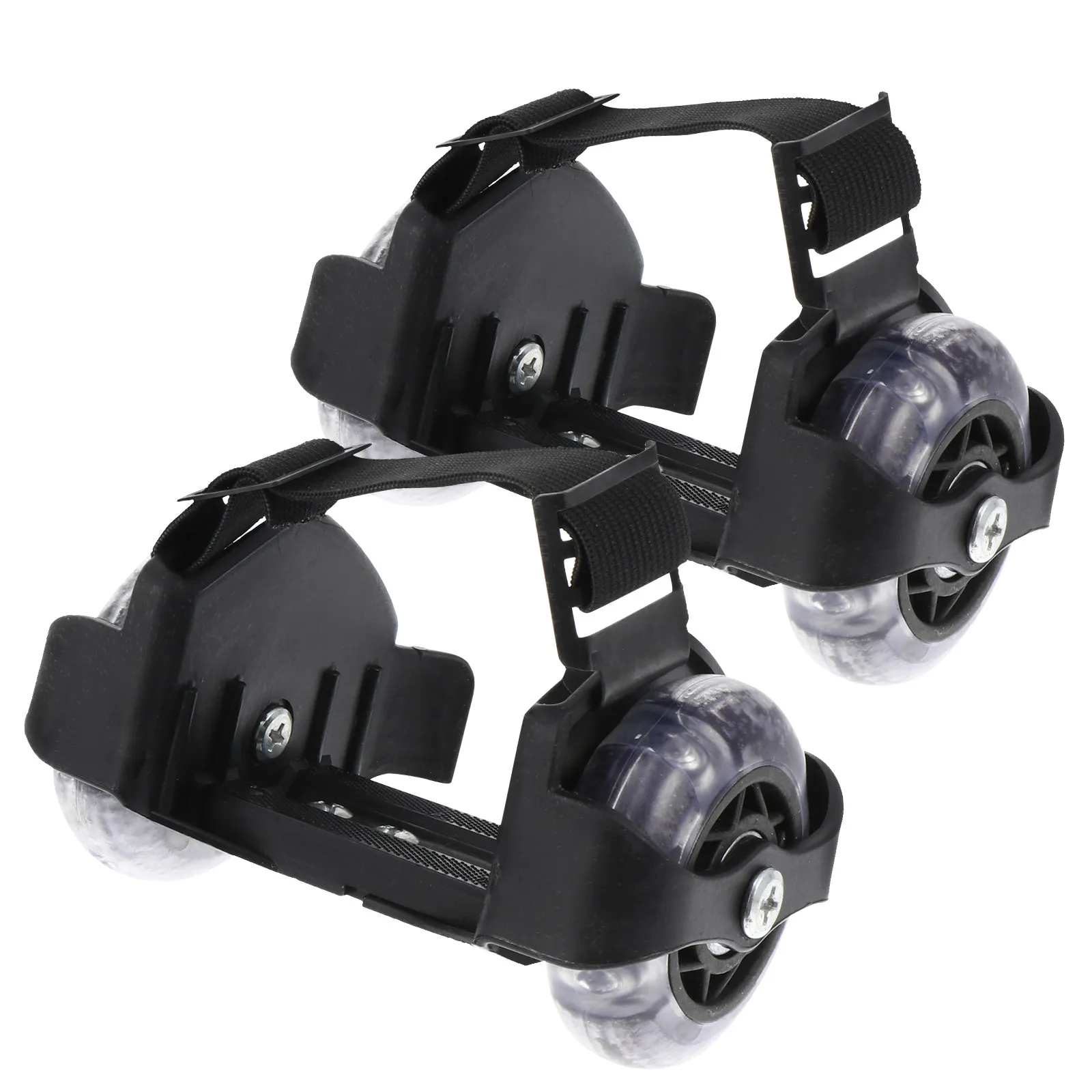 

1 Pair Flashing Heel Rollers Skating Shoes Adjustable Durable Wear-Resistant Cool For Night Outdoor