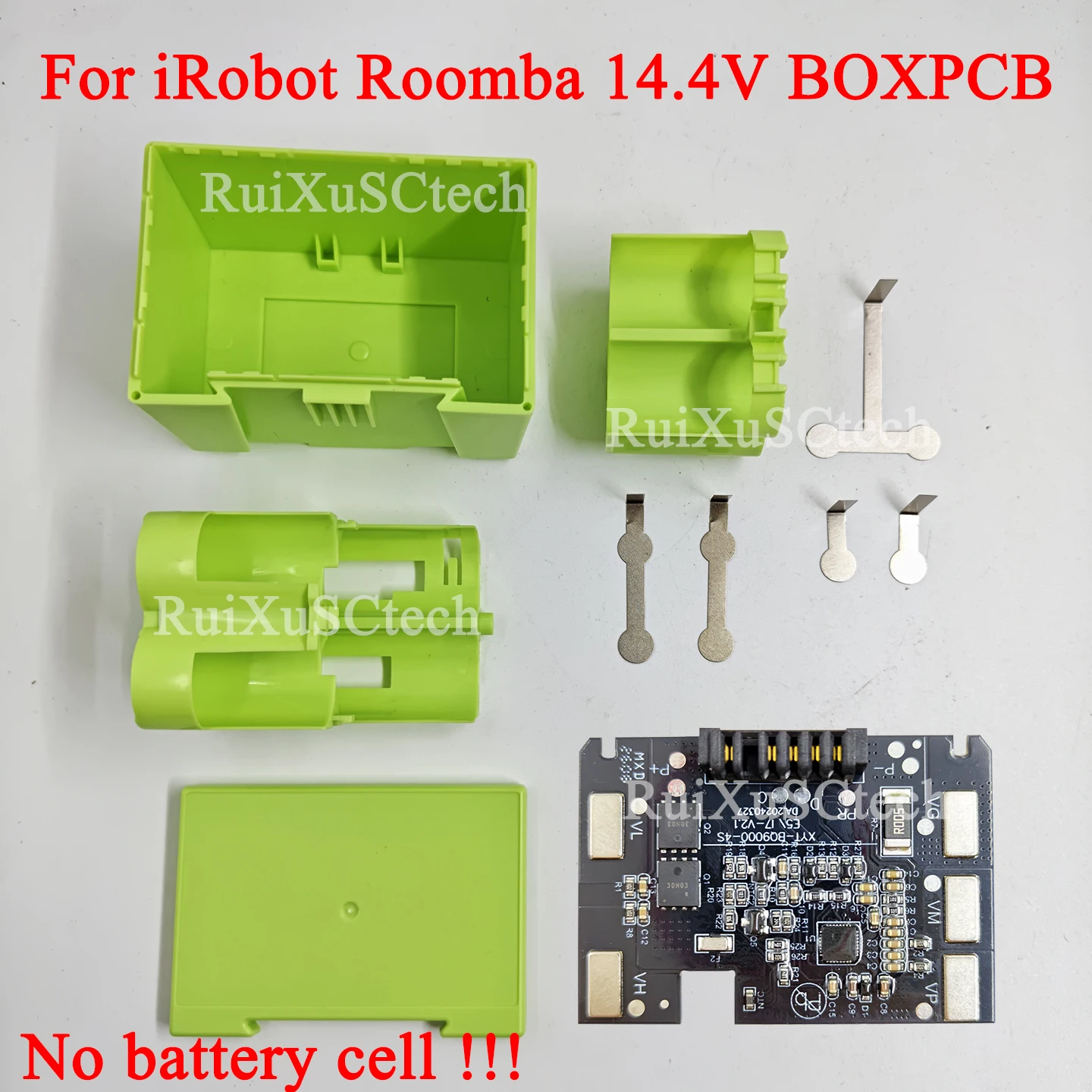Power Tool Parts For iRobot Roomba 14.4V i Series i7 7150 7550 i7+ 7550 e5 e6 i3 i3+ i4 i4+ Li-ion Battery Plastic Case BOX PCB