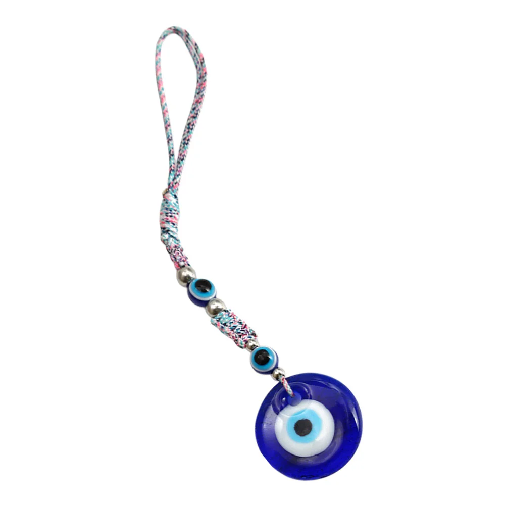 Key Pendant Turkish Style Keychain Carry on Bag for Men Hanging Decor Chains Keys Ornament Evil Eye Keyring Bags