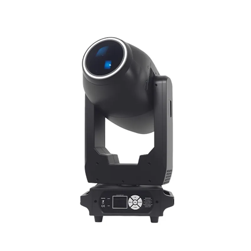 Portable Camping LED Double Head Beam Light for Outdoor Entertainment Bar Infinite Rotating Pattern Moving Head Stage Light