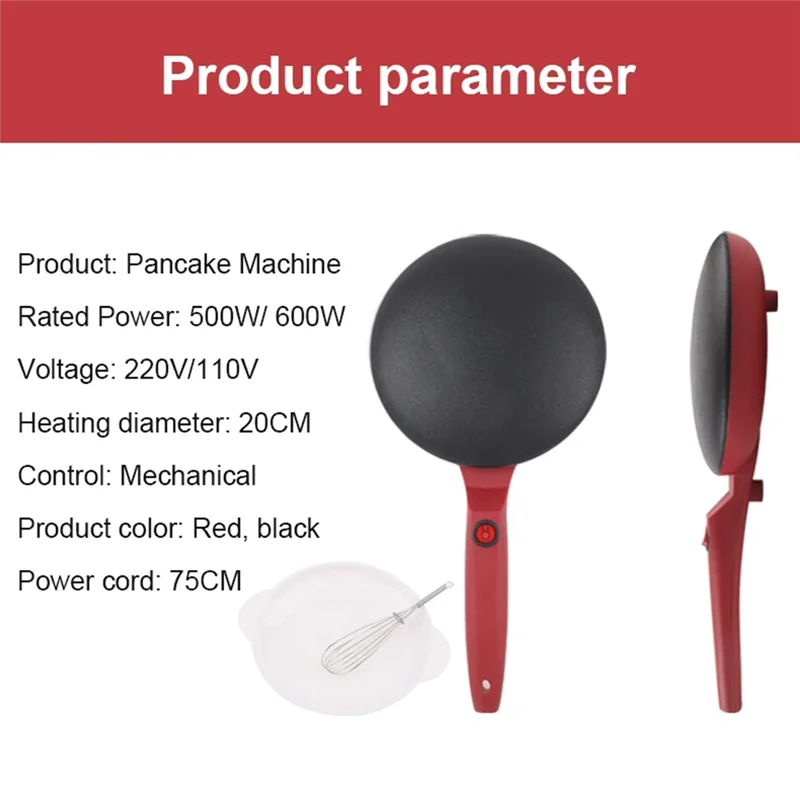 المنزلية غير عصا آلة فطيرة الإفطار البيتزا ماكينة الخبز فطيرة مقلاة خبز الصينية الربيع لفات مقلاة-AA25