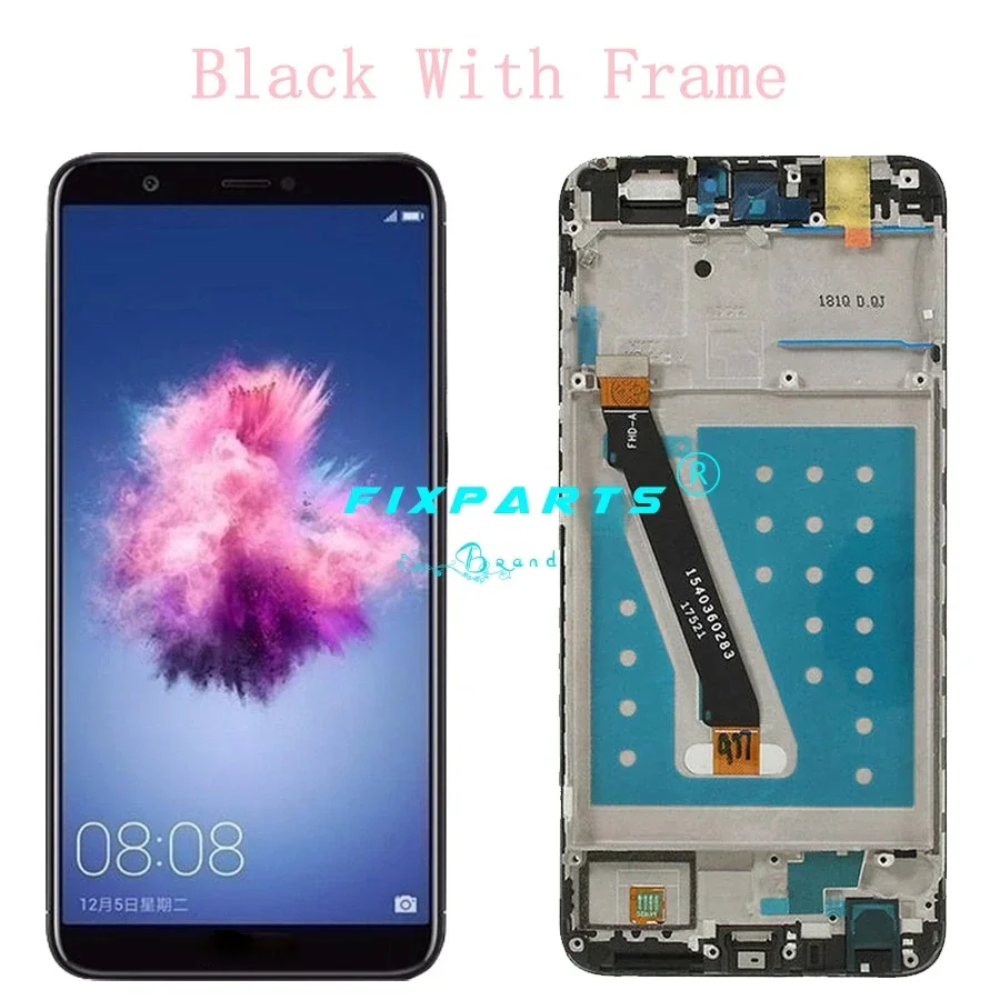 For Huawei P Smart LCD Display Touch Screen Digitizer Assembly P Smart 2018 LCD With Frame FIG LX1 L21 L22 LCD Enjoy 7S Screen