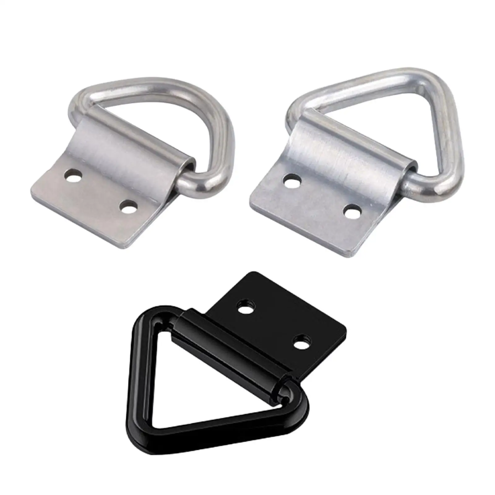 Cargo Tie Down Anchor Anchor Lashing Loop Pull Hook Stainless Steel Towing Hook Truck Fixing Loop for Warehouse ATV Pickups