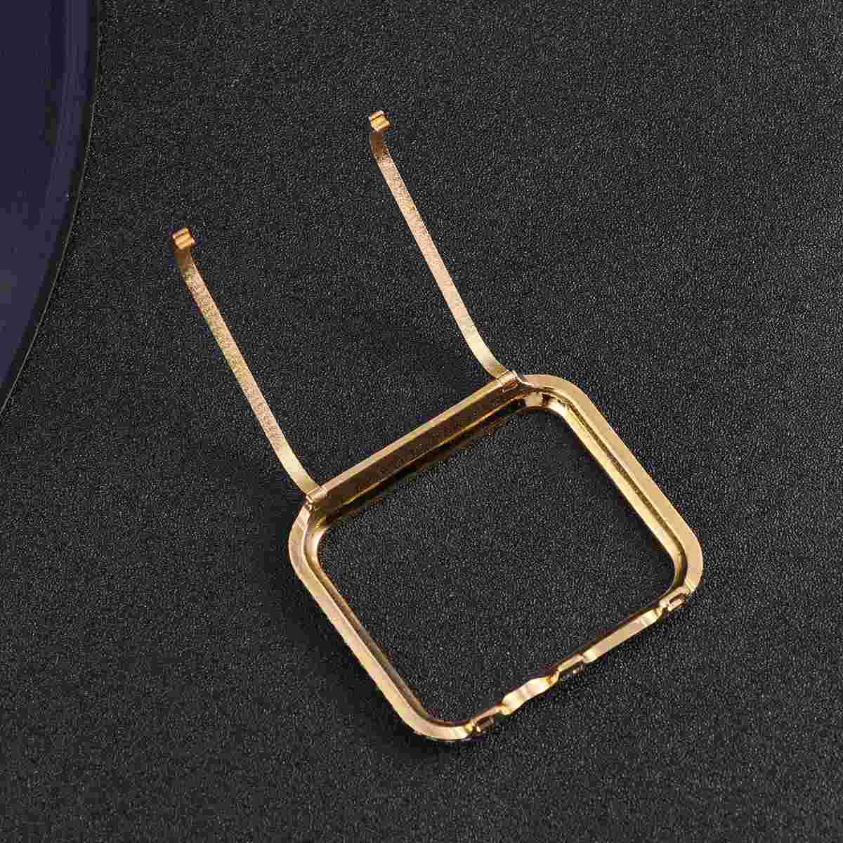 

Противоударный и устойчивый защитный чехол для часов с ромбовидным покрытием, защитный чехол-бампер для часов - золотой (42 мм