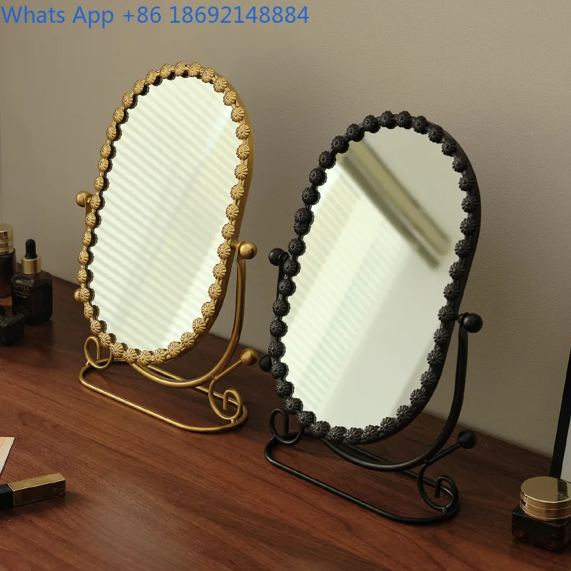 European Style High-Value Vanity Makeup Mirror for Home Bedroom