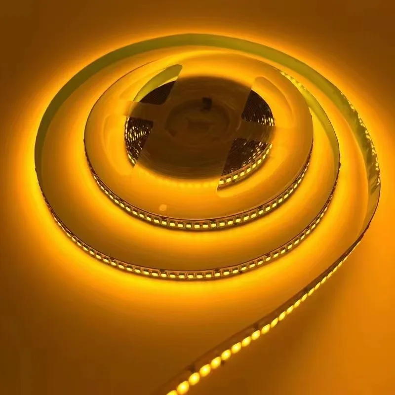 

Желтая светодиодная лента 2835 240 светодиодов/м 1200 светодиодов DC12V 24V Гибкая лента IP65 IP67 Водонепроницаемая 2700k 3000k 4000k 4500k 6000k 6500k