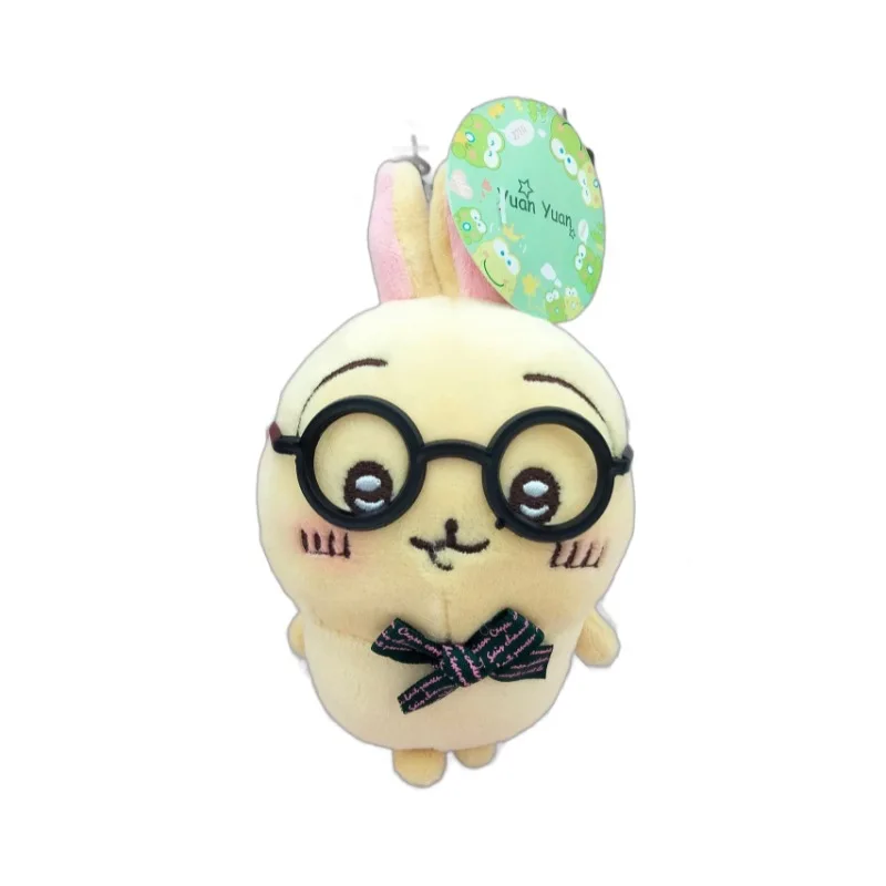 Kawaii Chiikawa Hachiware Usagi Leuke pluche rugzak hanger sleutelhanger pop met bril speelgoed kindercadeau