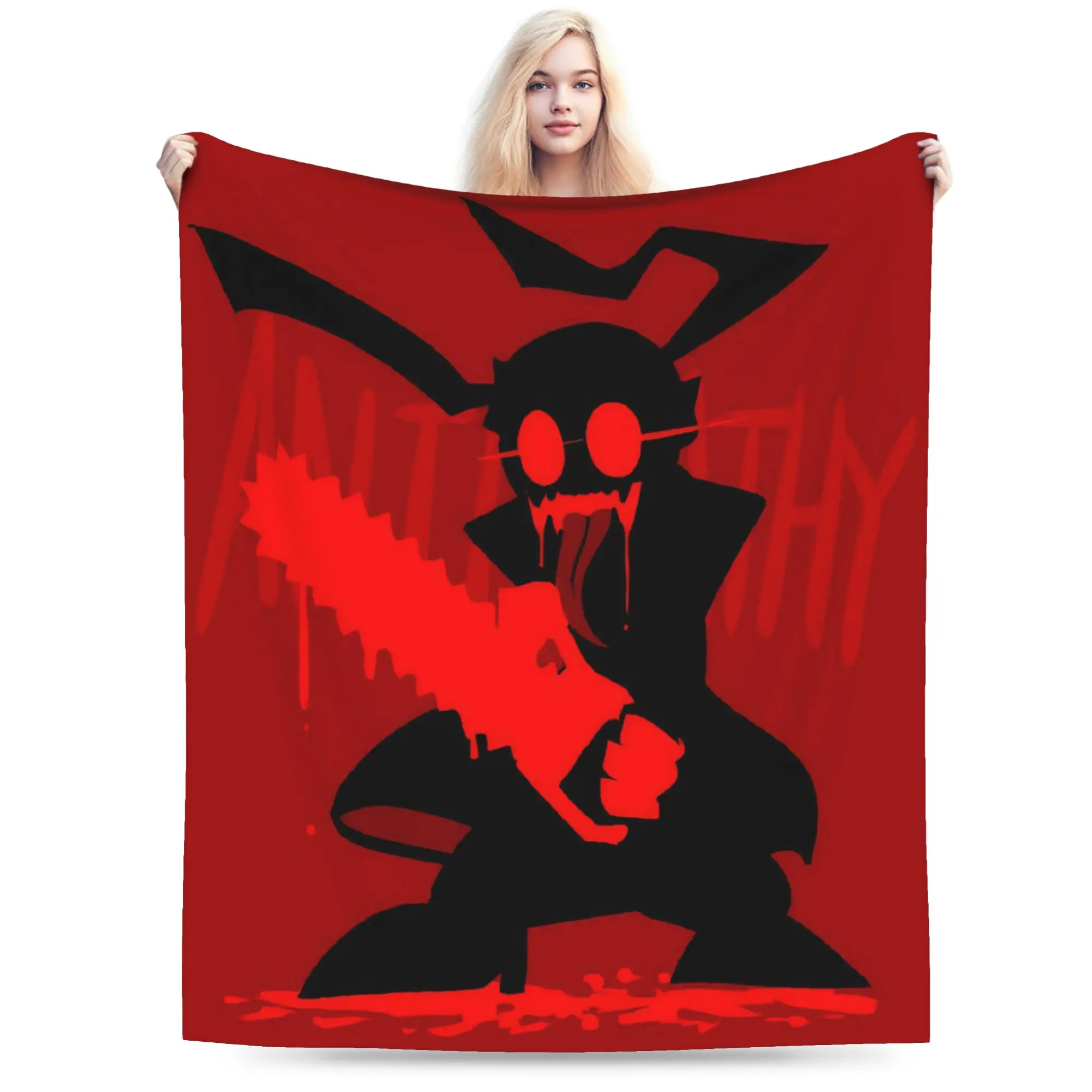 Comfort MADNESS COMBAT Hank Blanket Stuff Sofa Decorative  Throws And Blankets Soft Fleece for Travel