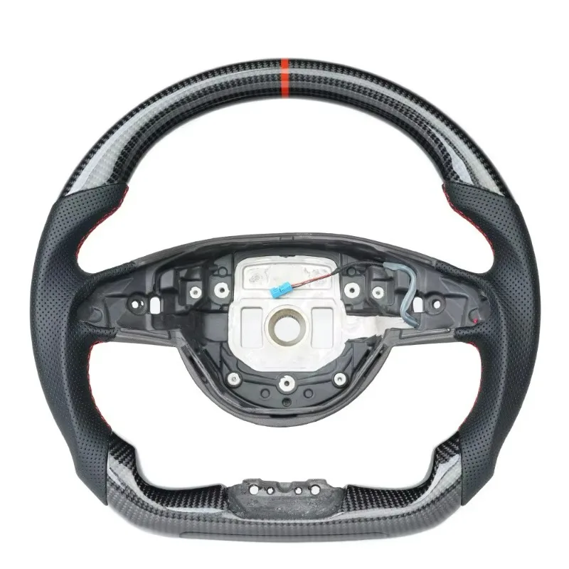 Upgraded Carbon Fiber Car Steering Wheel for Mercedes-Benz W204 W205 W213 W219 W222 C63 E63 S63 G63 GLE GLS AMG GT