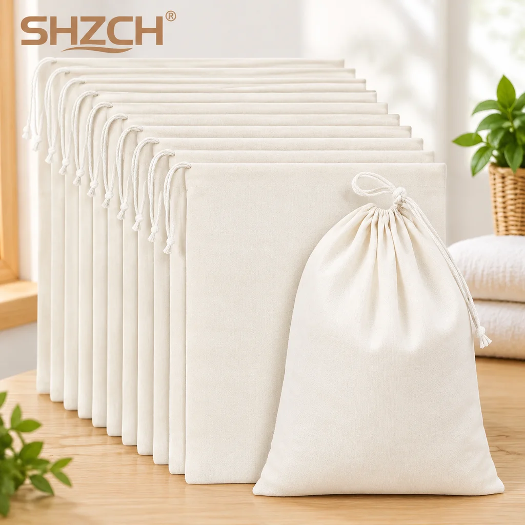 Food Storage Bag - 15 kantong penyimpanan berbahan linen dan