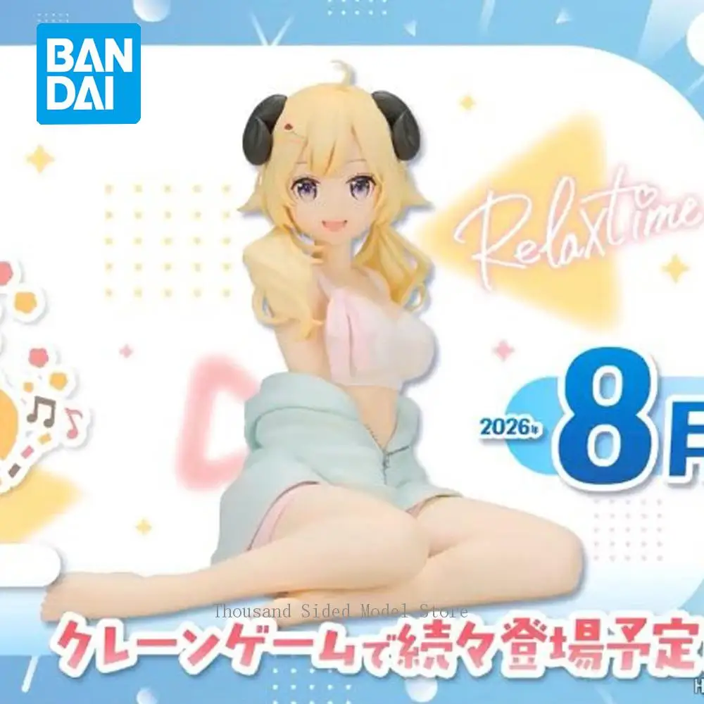 

Оригинальная фигурка Banpresto Relax time Hololive Tsunomaki Watame, 13 см, аниме-модель, украшение для компьютера, подарок на день рождения