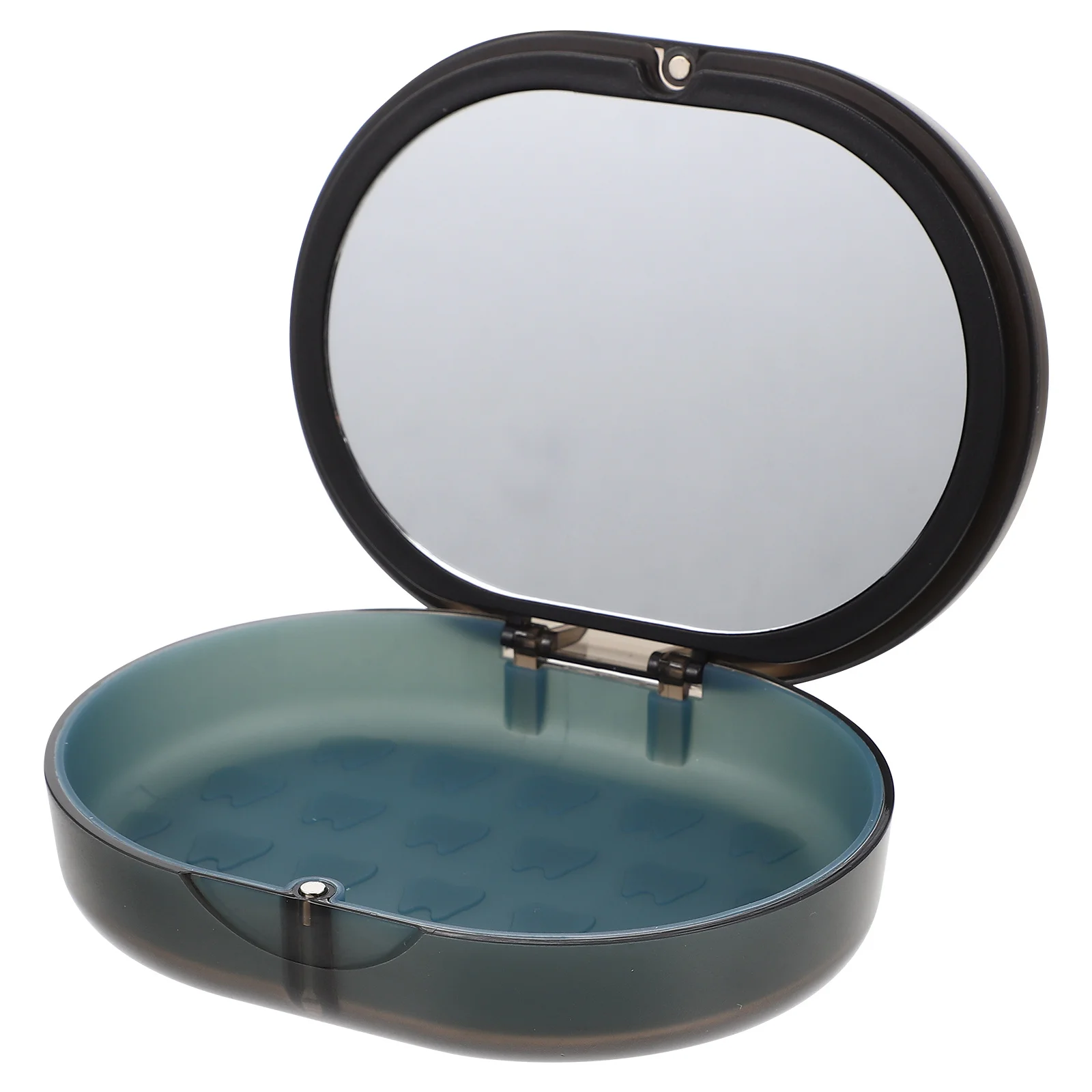 1 مجموعة حامل أسنان محمول حافظة التجنيب المتينة تخزين منزلي مريح ملحقات السفر لتقويم الأسنان #5