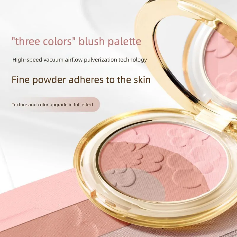 Makeup Palette, Contouring Blush, Facial Powder, Three-dimensional Shadow, V-face Brightening - All In One