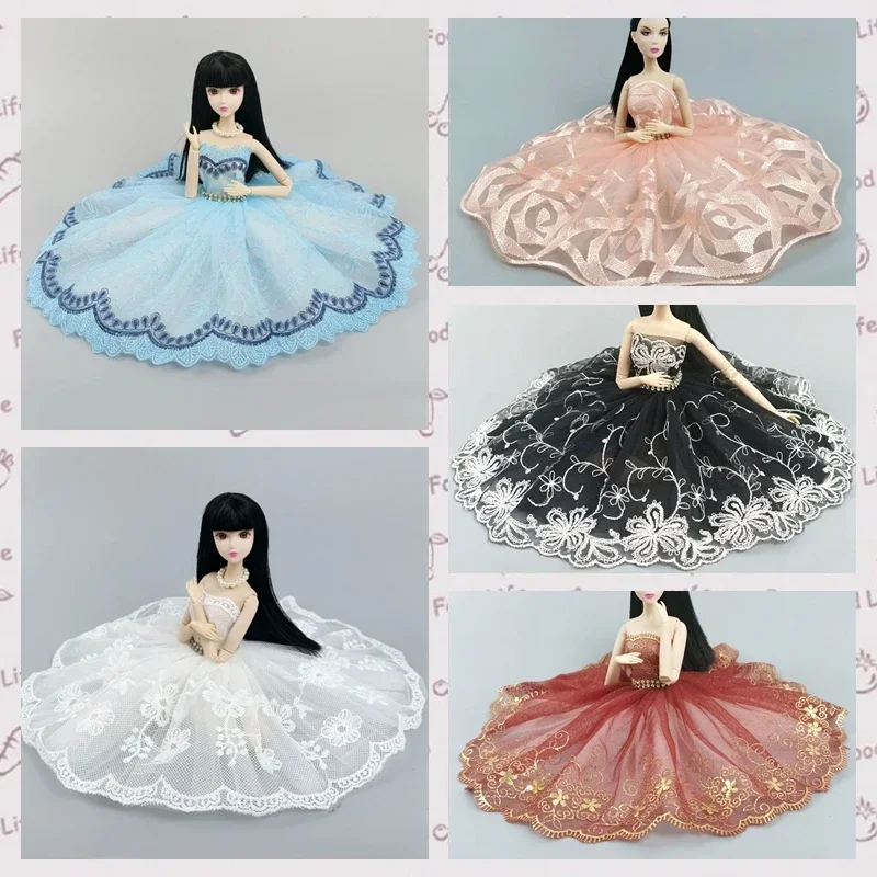 Di modo libero di Balletto Del Vestito Per Barbie Doll Abiti 1/6 Bambole Accessori Dei Vestiti di Ballo 3-strato del Pannello Esterno della Sfera