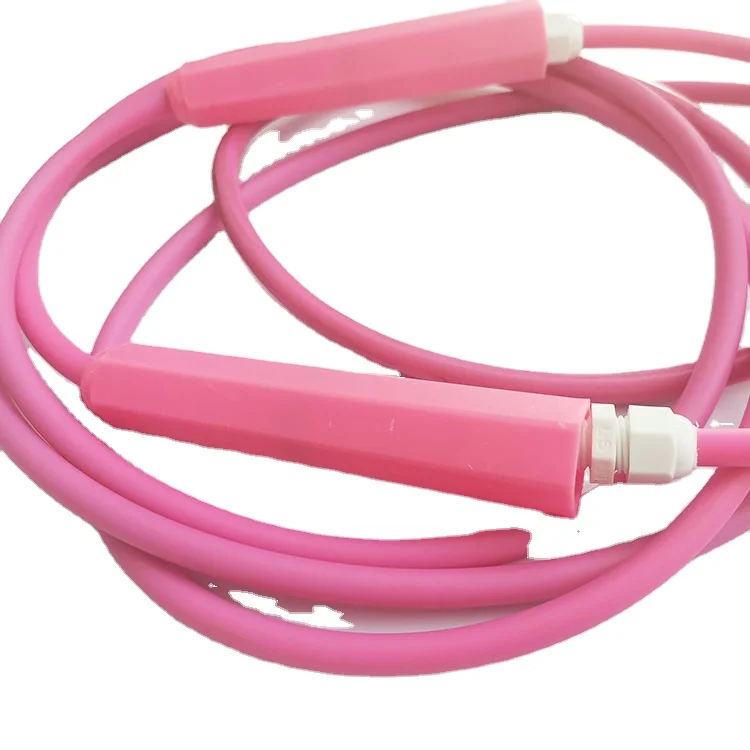 2026 Adjustable PVC Fitness Speed Jump Rope Weighted Skipping Rope Jumping Exercise Wholesale Fitness Equipmentpromote sales