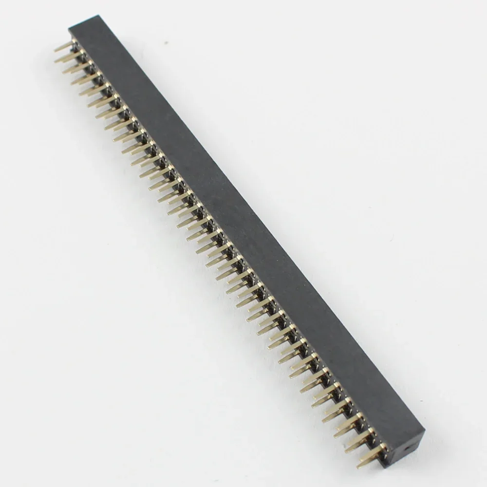 100pcs 2mm 2.0mm Pitch 2x32 64 Pin Female Dual Row Straight Pin Header Strip Socket Connector 64P