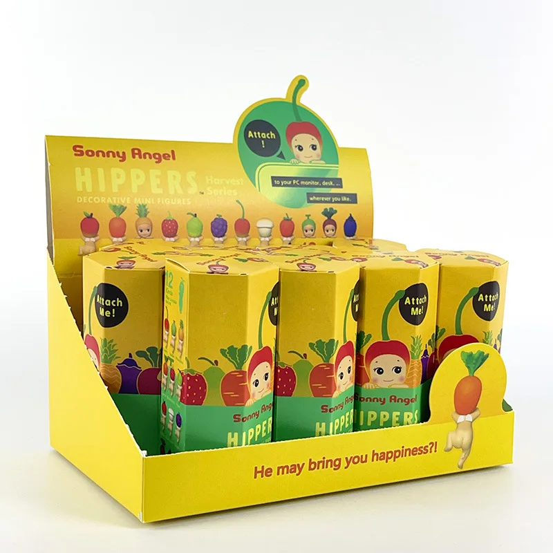 Sonny anjo caixa cega colheita série frutas e vegetais anime figuras ornamentos bonecas fãs crianças presente decorações de mesa
