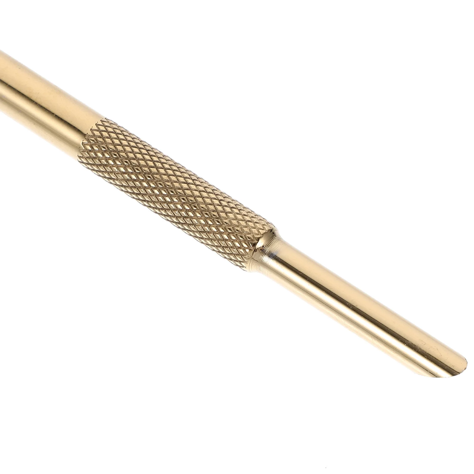

2Pcs Durable Stainless Steel Cuticle Pusher Dead Skin Remover Nail Cleaner Manicure Pedicure Dual End Metal Tools