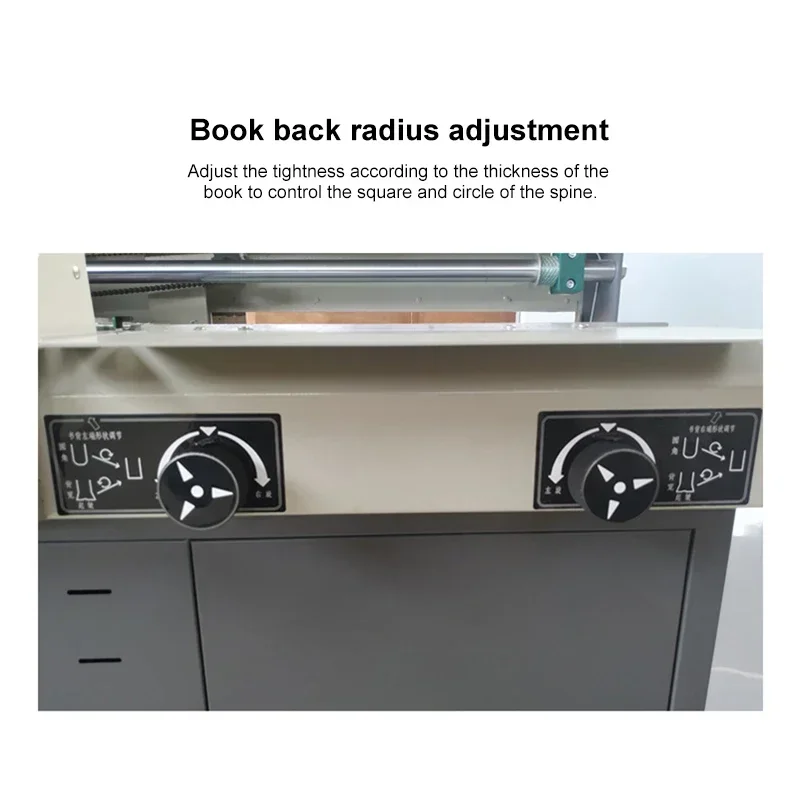 

New Electric A400F Intelligent Hot Melt Binding Machine A4 Wireless Binding Machine Book Tender Vertical Binder