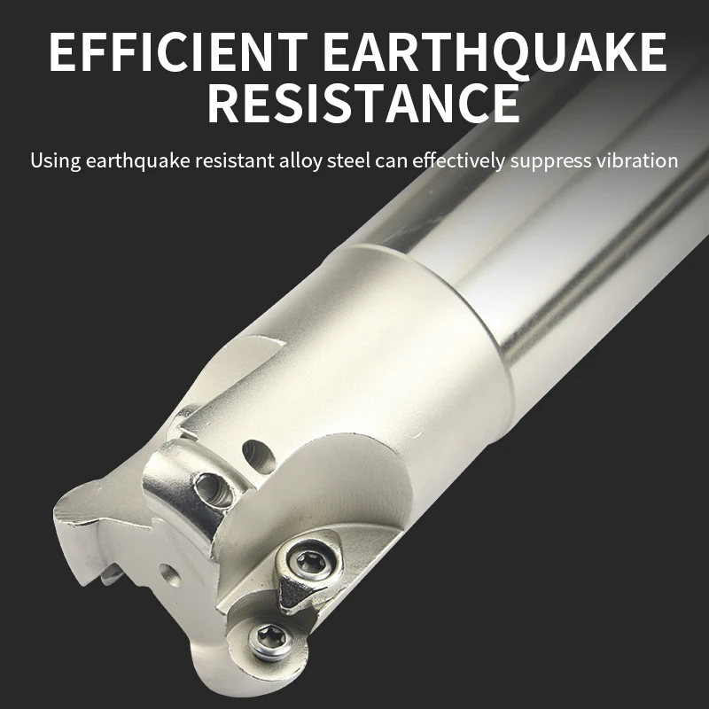 EMRW6R round nose milling cutter C25-C32 2T/3T shock-resistant tool holder boring bar holder for RPMT/RDMW1204 cutting tool